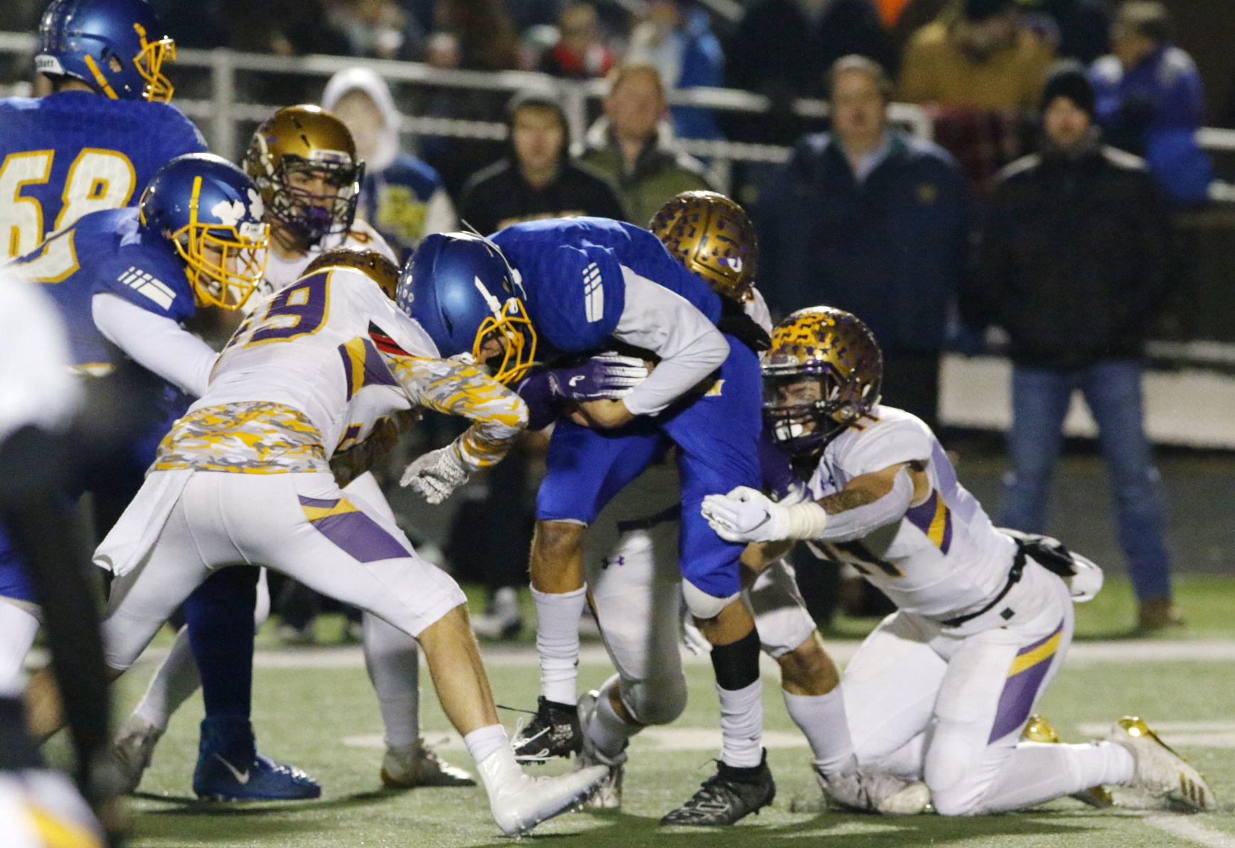 Gallery: 4A football semistate: Hobart vs. East Noble